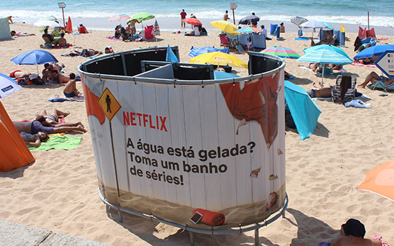Cabine Mudaki da BW para trocar de roupa na praia